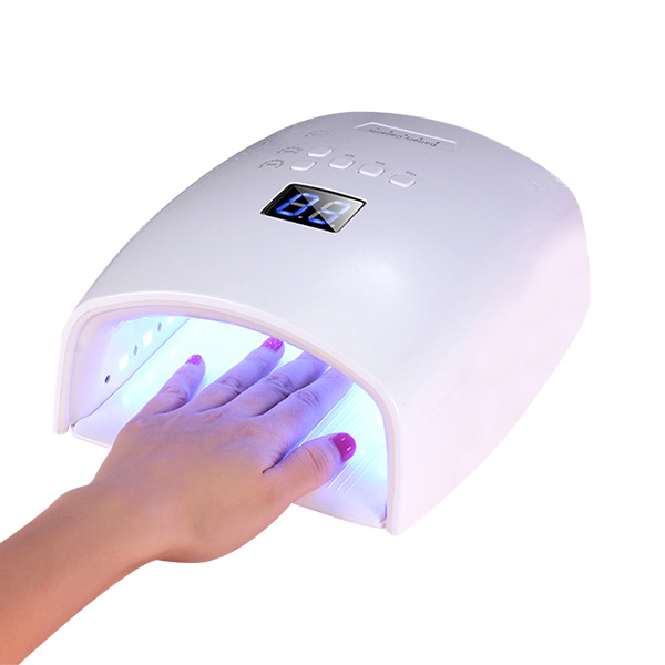 48W Cordless UV Nail Lamp Dryer 30 LEDs 7800mAh ဘက်ထရီ